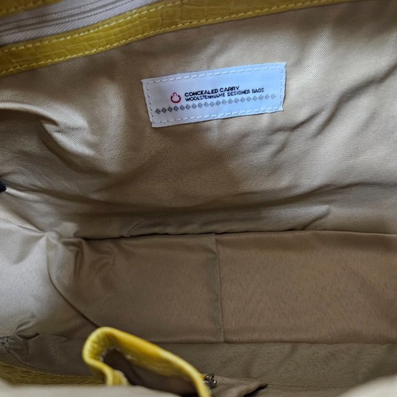 LUXURY SANTA FE ALLIGATOR DESIGNER CONCEALED CARRY PURSE - Picture 5 of 6